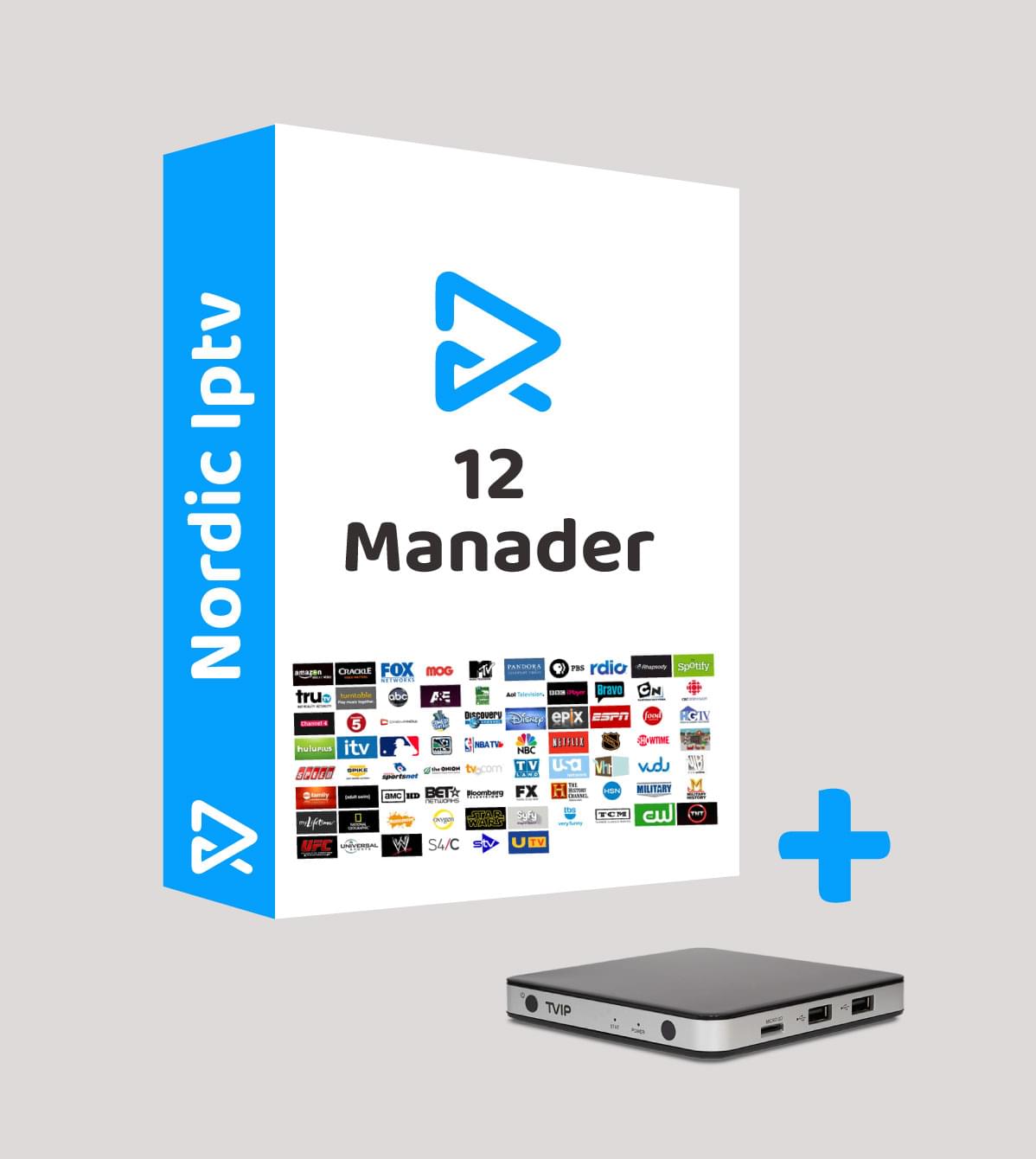 TVIP and 12 MÅNADER