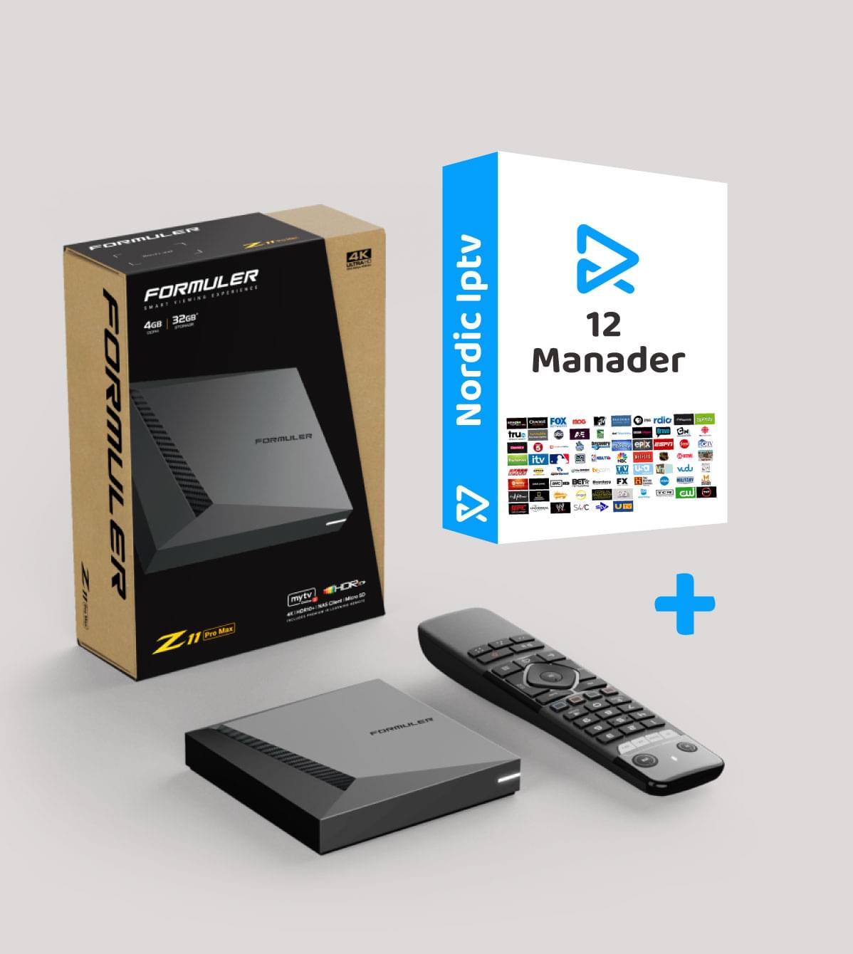 Formuler Z11 Pro MAX + 12 Månader